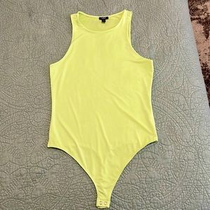 Express Body Contour Bodysuit in Mint Green size medium